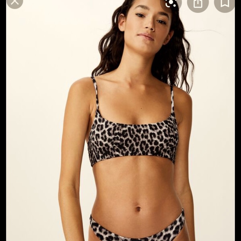 Cotton On Scoop Bikini Top